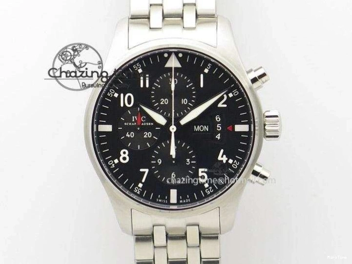 MIROTIME 0428 SunProtective Big Pilot Real PR IW500910 “Patrouille Suisse” ZF 1:1 Best Edition On Gray Nylon Strap 7278